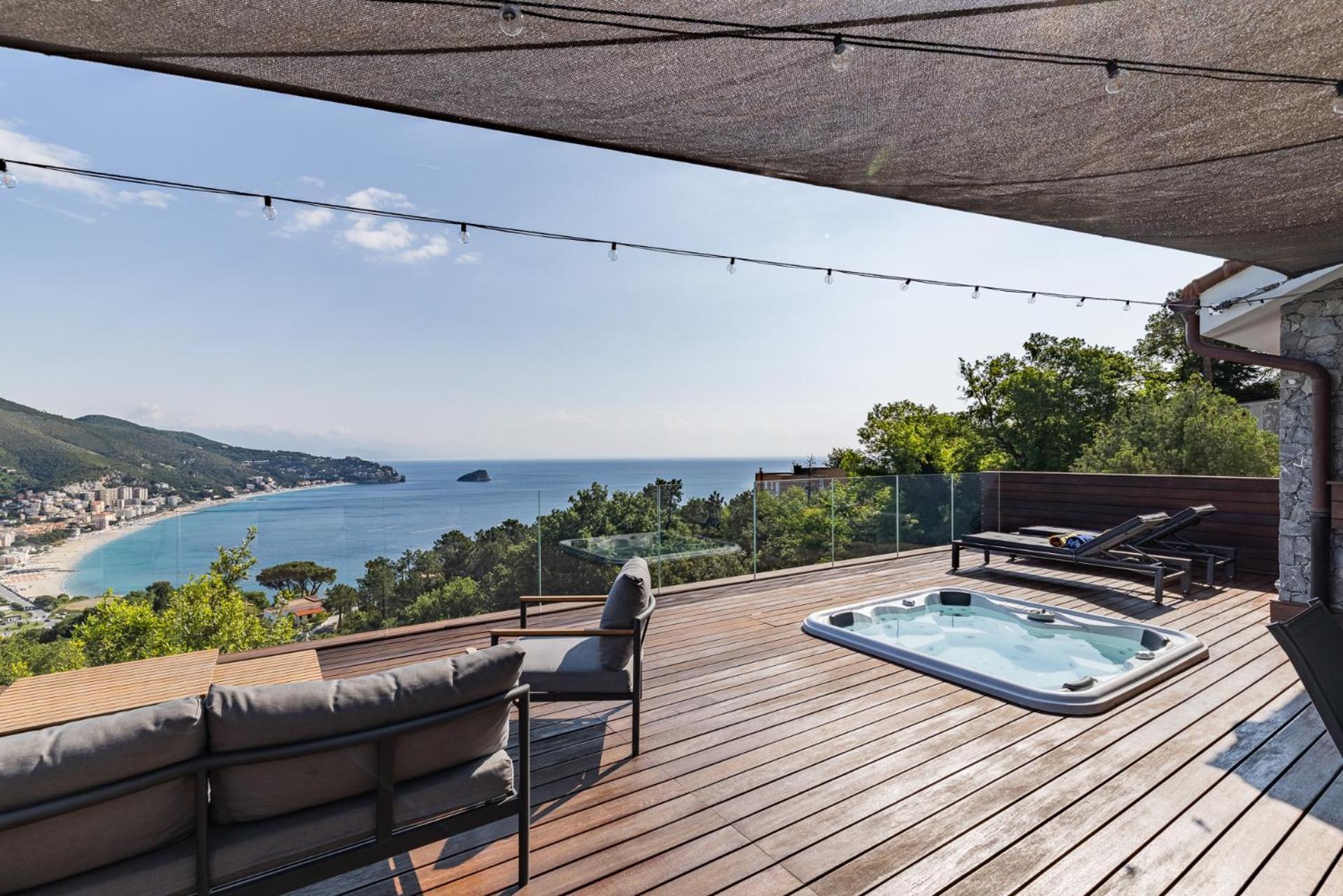 Spettacolare Vista Isola Terrazza E Idromassaggio Vila Noli Exterior foto