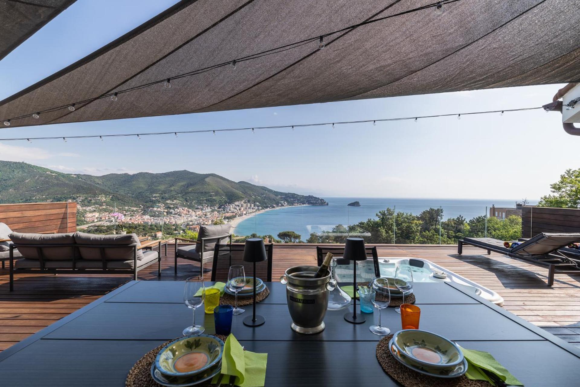 Spettacolare Vista Isola Terrazza E Idromassaggio Vila Noli Exterior foto